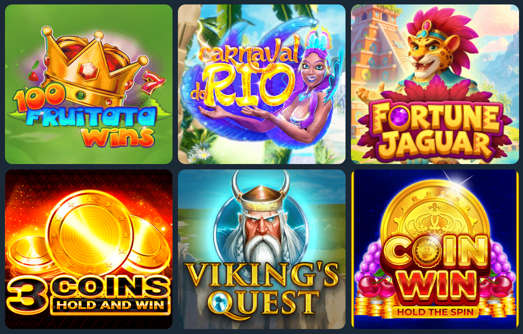 How the Slotorado game library is organised