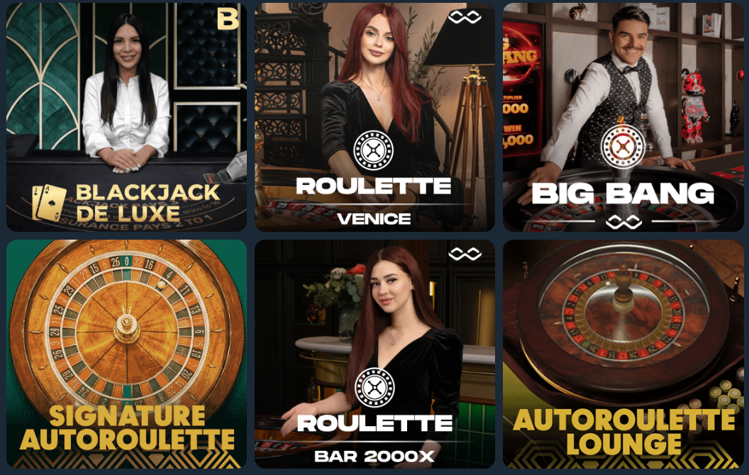 The Slotorado live dealer floor